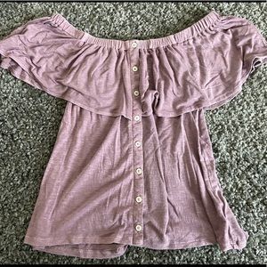 off the shoulder top